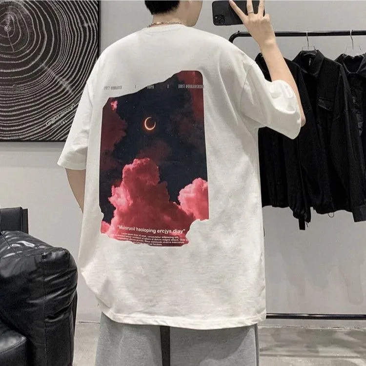 Riolio - Aesthetic Sky Tee - chill guy 90s fashion mens fashion