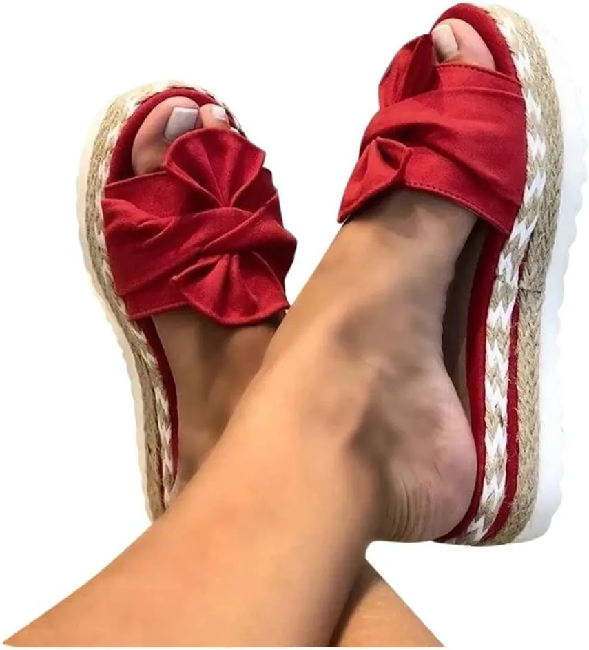 Sandals Women Platform Women Walking Slippers with Arch Support Anti Slip Breathable Sandal
