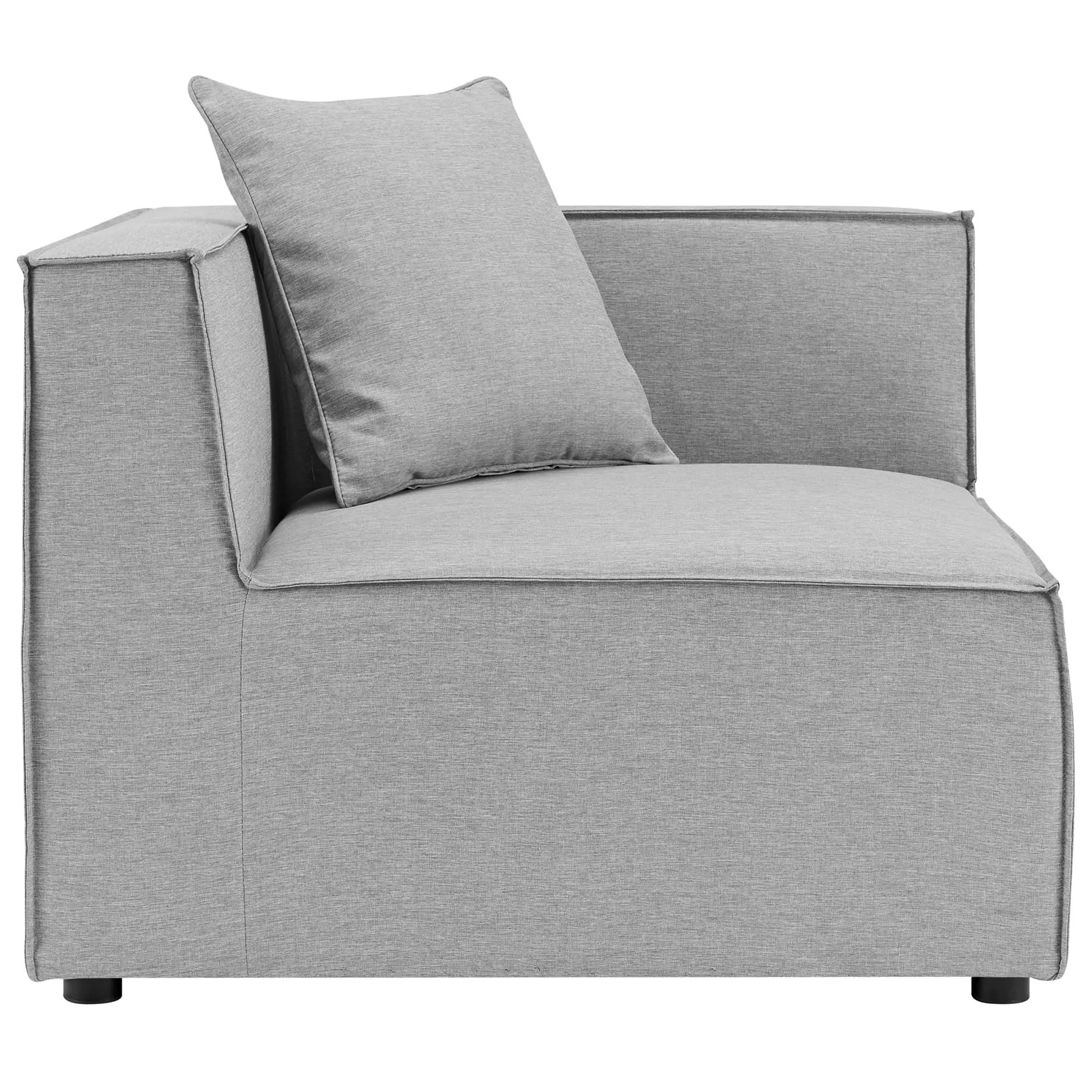 Saybrook Outdoor Patio Upholstered Loveseat and Ottoman Set by Modway