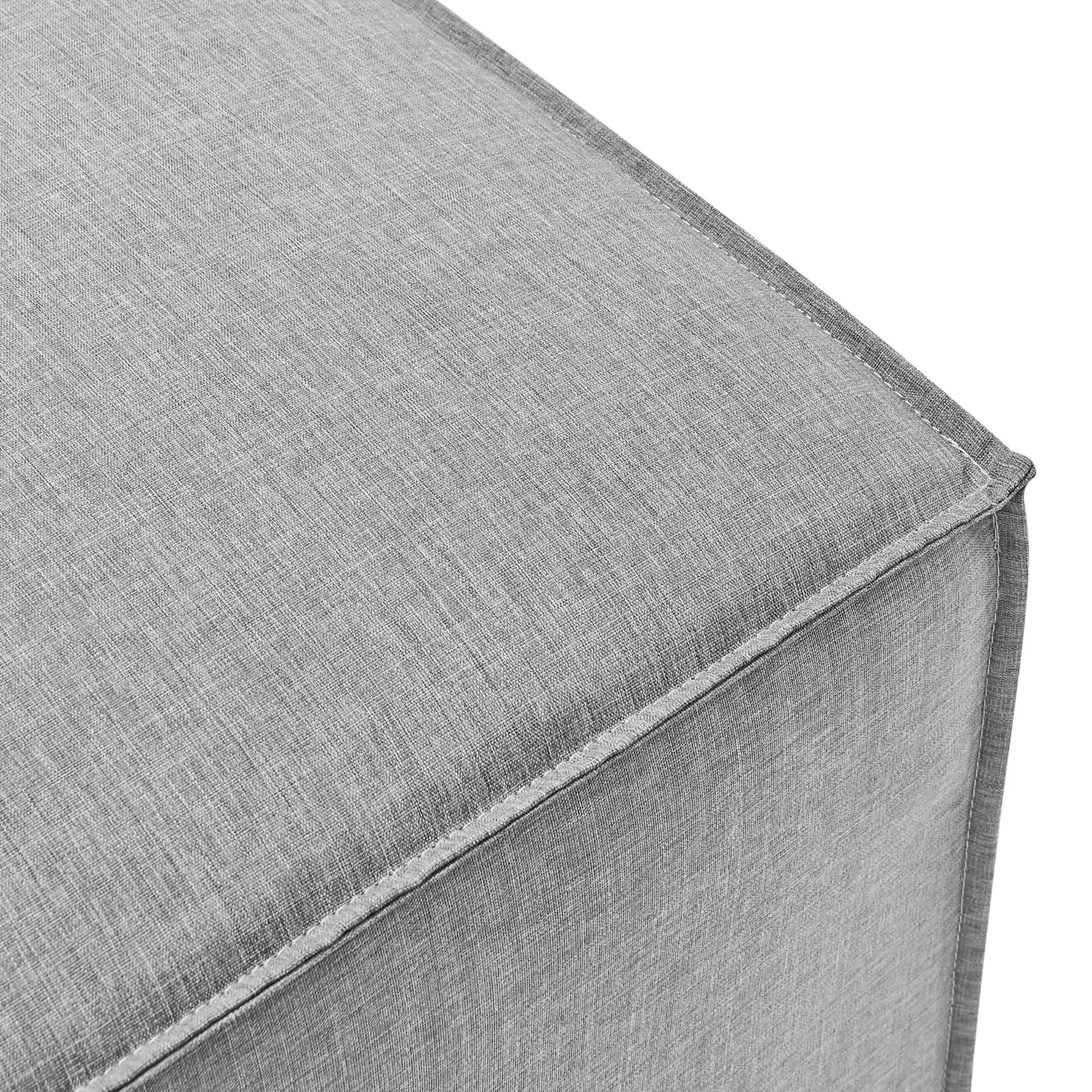 Saybrook Outdoor Patio Upholstered Loveseat and Ottoman Set by Modway