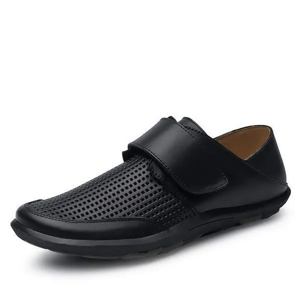 Shoes - Fashion Men's Soft Breathable Casual Leather Shoes
