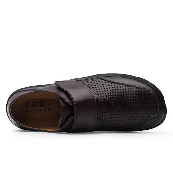 Shoes - Fashion Men's Soft Breathable Casual Leather Shoes