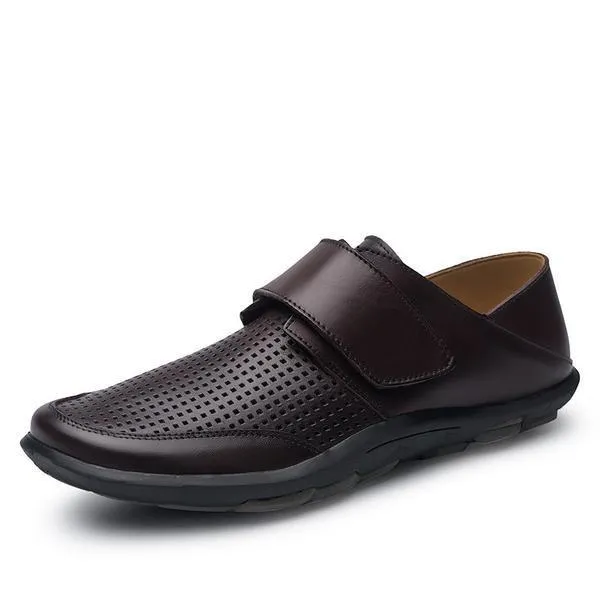 Shoes - Fashion Men's Soft Breathable Casual Leather Shoes