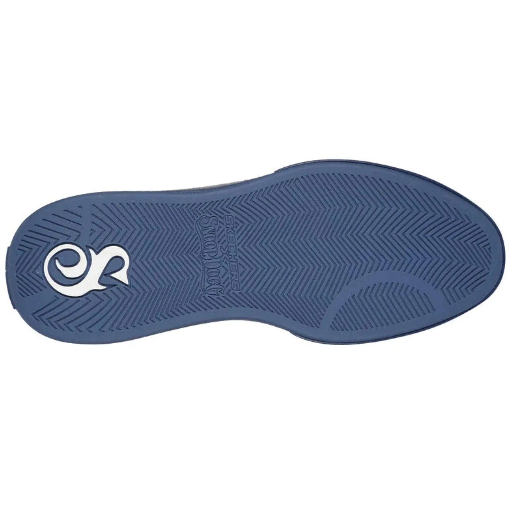 Skechers Men's 251032 Snoop One-OG Tela White Navy Slip-ins Casual Shoes