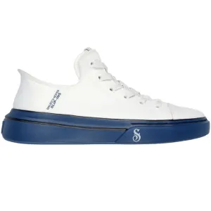 Skechers Men's 251032 Snoop One-OG Tela White Navy Slip-ins Casual Shoes