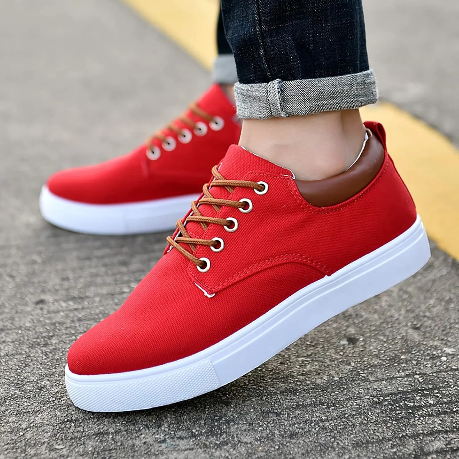 Slip On Casual Shoes White Platform Sneakers Mens Running Shoes Comfortable & Lightweight Women Loafers Comfortable Womens White Sneakers Casual