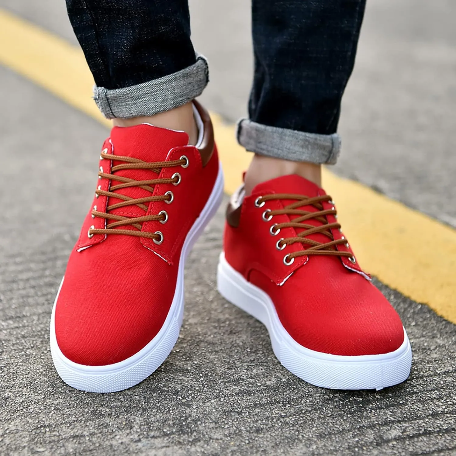 Slip On Casual Shoes White Platform Sneakers Mens Running Shoes Comfortable & Lightweight Women Loafers Comfortable Womens White Sneakers Casual