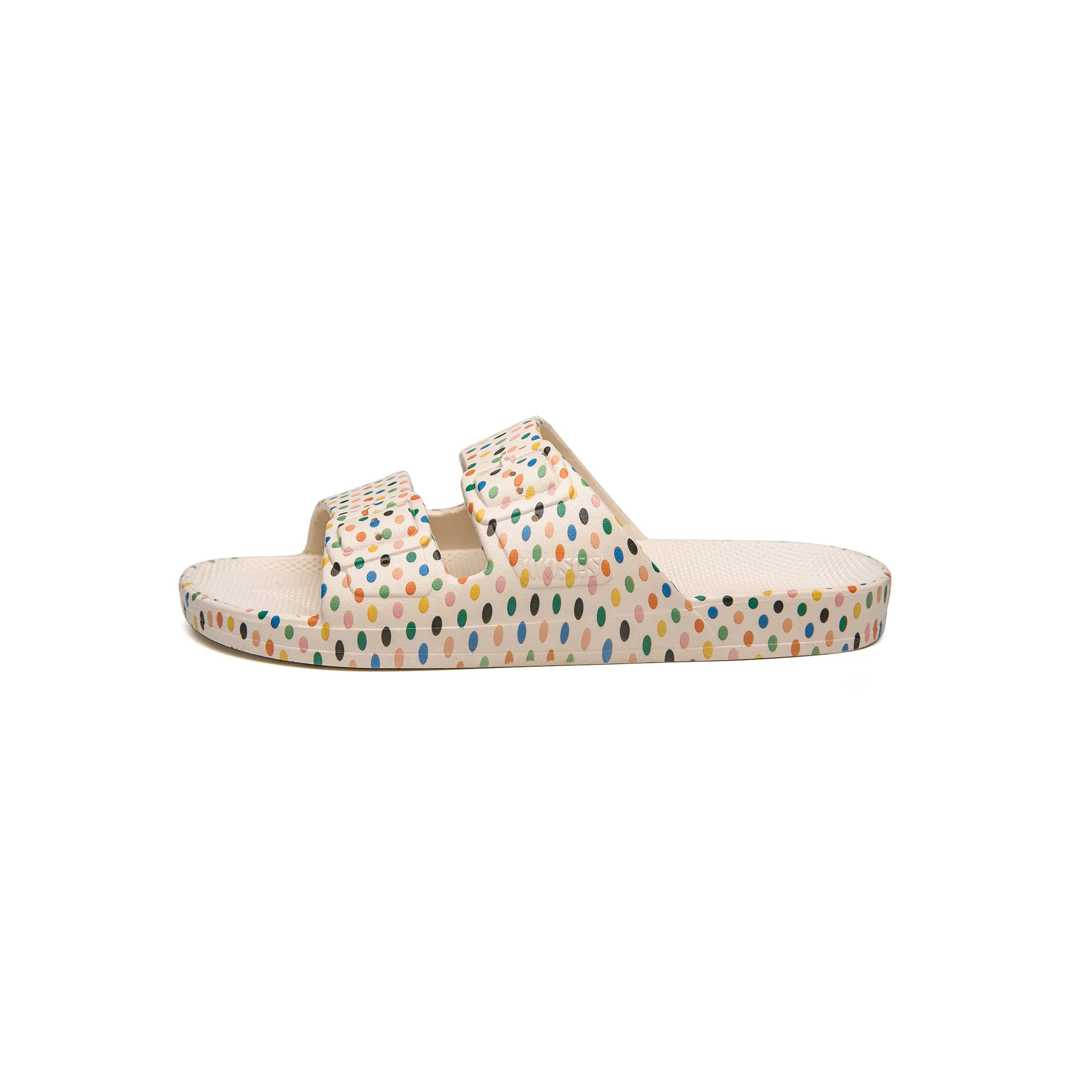 Slippers Freedom Moses Retro Dots Stone