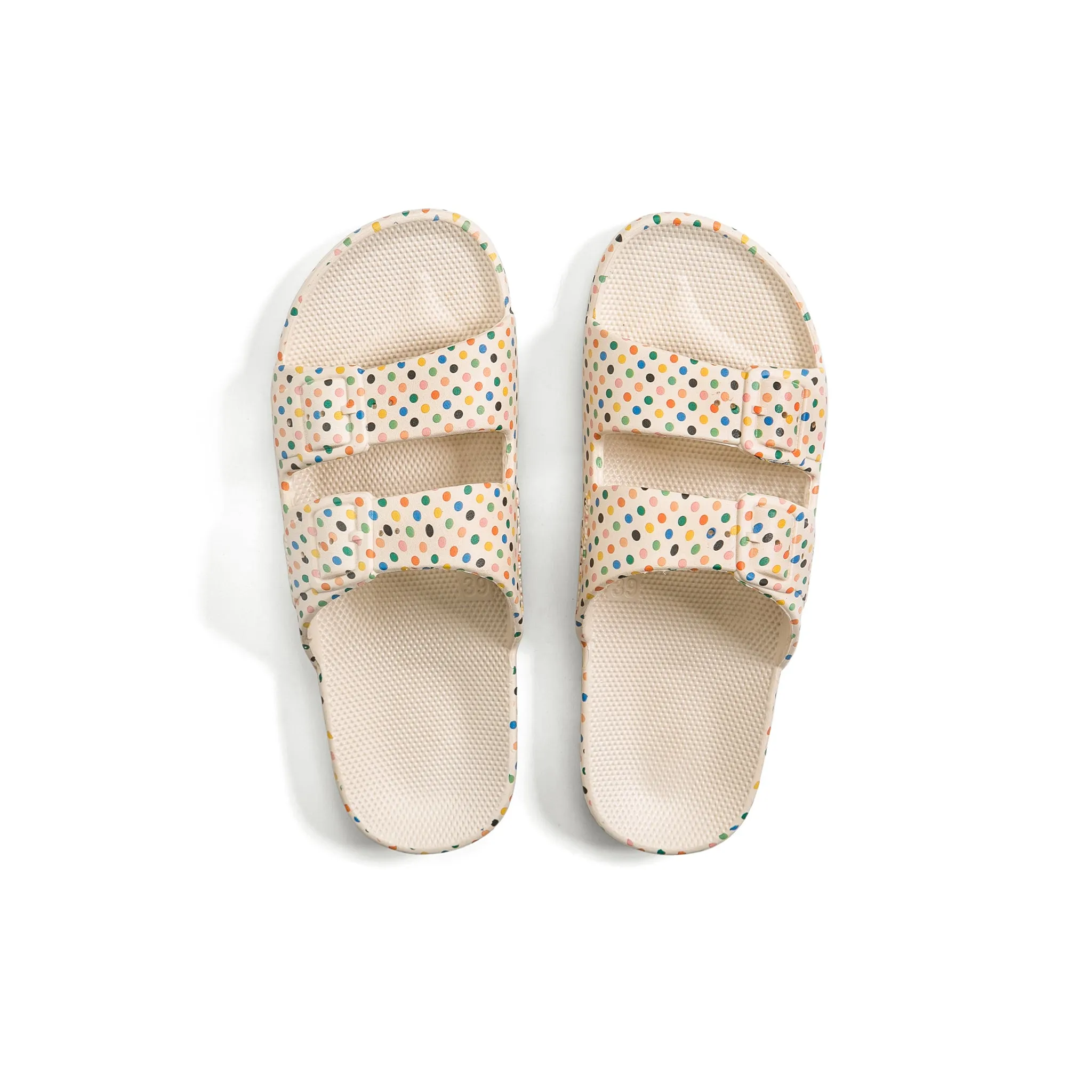 Slippers Freedom Moses Retro Dots Stone