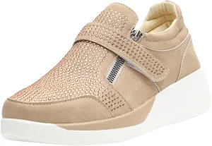 Sneaker Loafers Women Fashion Platform Comfortable Walking Shoes Lightweight Thick Rocking Bottom Shoe Footwear