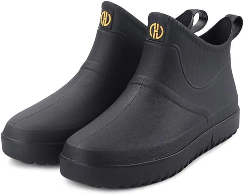 Sneakers Business Breathable Boots Shoes On Ankle Fashion Short Rain Casual Water Slip Men Outdoor Men's Casual Shoes