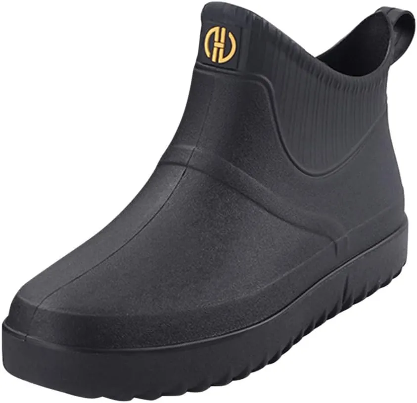 Sneakers Business Breathable Boots Shoes On Ankle Fashion Short Rain Casual Water Slip Men Outdoor Men's Casual Shoes
