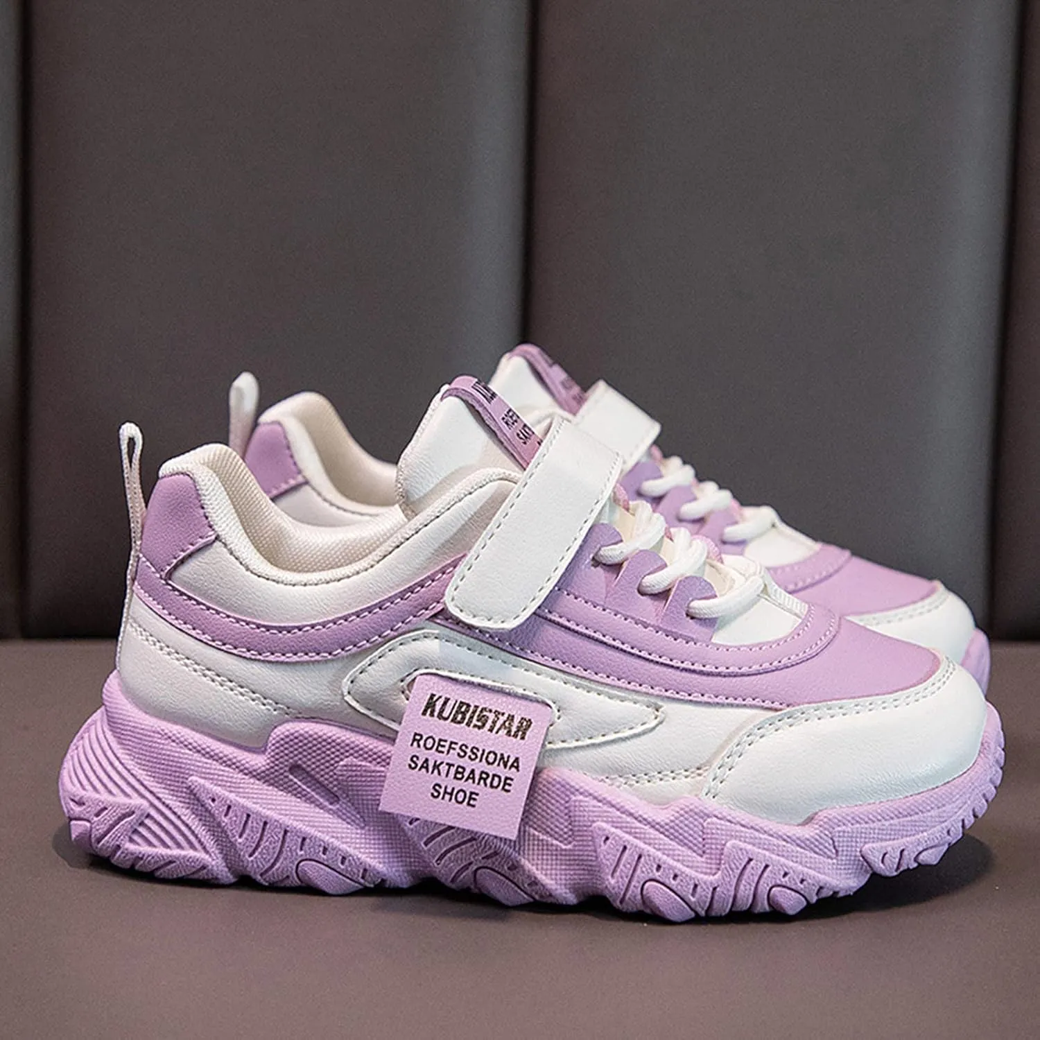 Sneakers for Boys Girls Fashion Lace Up Running Shoes Tennis Shoes Basketball Breathable Athletic Outdoor Shoes