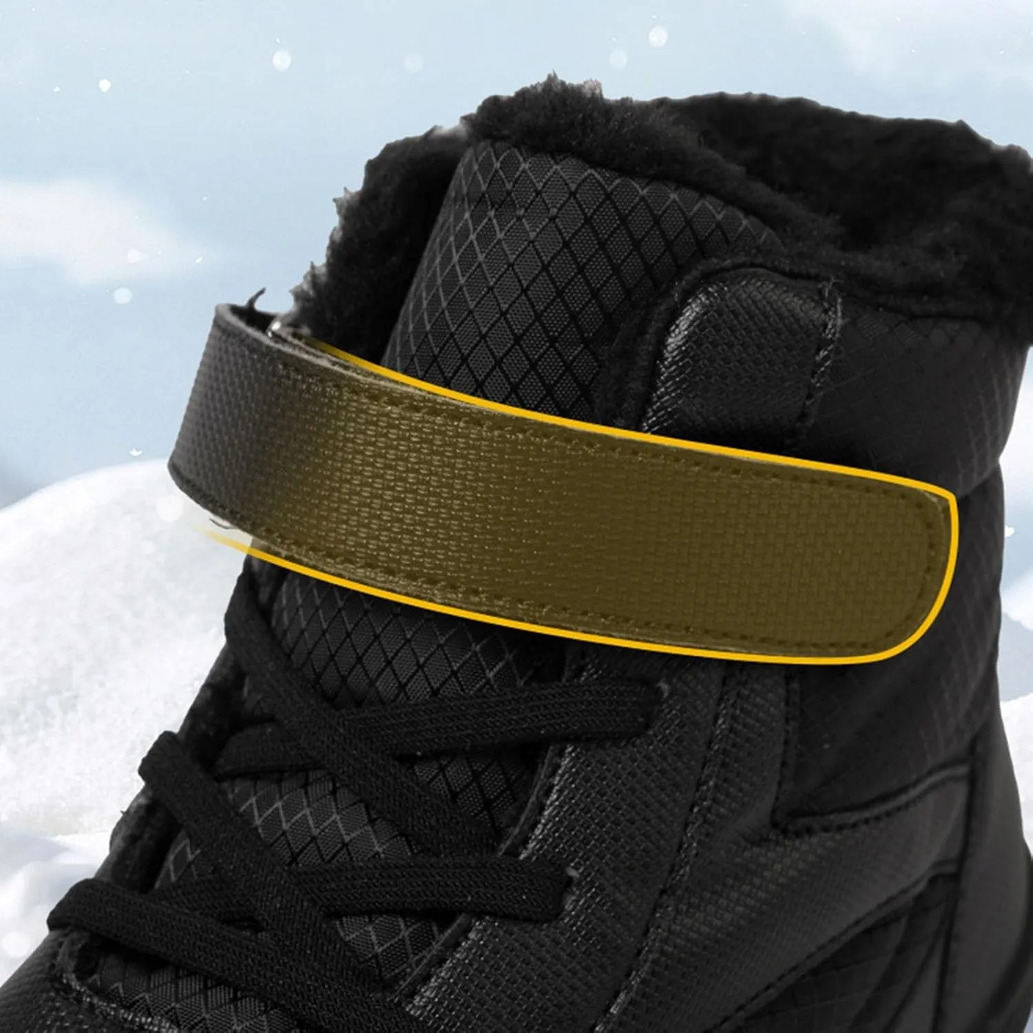 Soft Sole Fuzzy Snow Booties For Childrens Winter Ski Shoes Boys Girls Kids Flat Non Slip Boots Ankle Fashion Warm