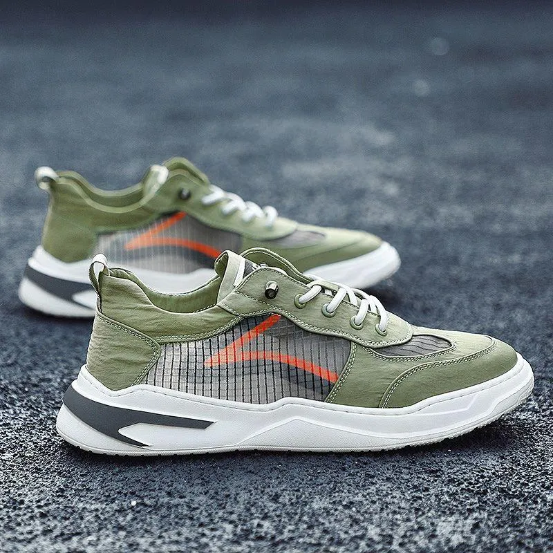 SUMMER BREATHABLE SOFT BOTTOM CASUAL CANVAS MEN'S SHOES