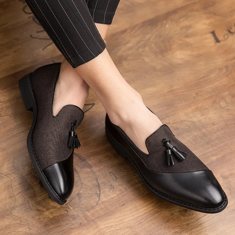 The Daniel Loafers High Quality Leather Tassel Shoes