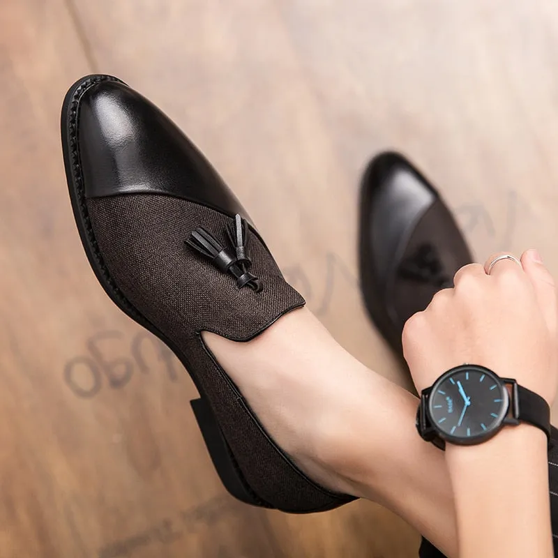 The Daniel Loafers High Quality Leather Tassel Shoes