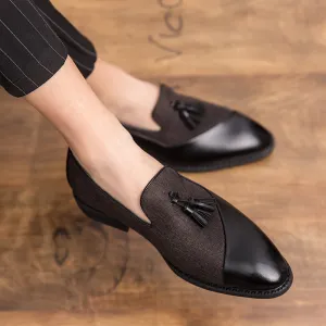 The Daniel Loafers High Quality Leather Tassel Shoes