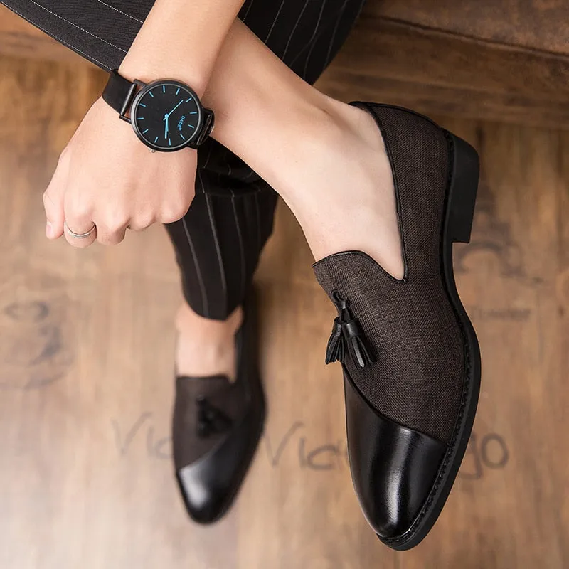 The Daniel Loafers High Quality Leather Tassel Shoes