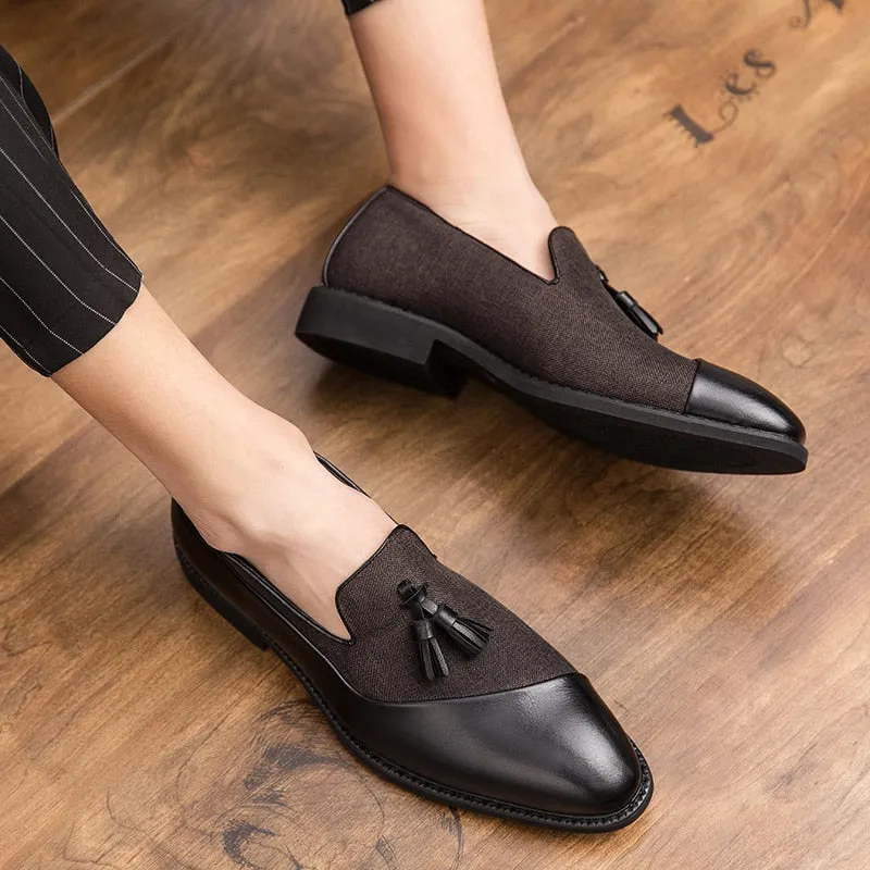 The Daniel Loafers High Quality Leather Tassel Shoes