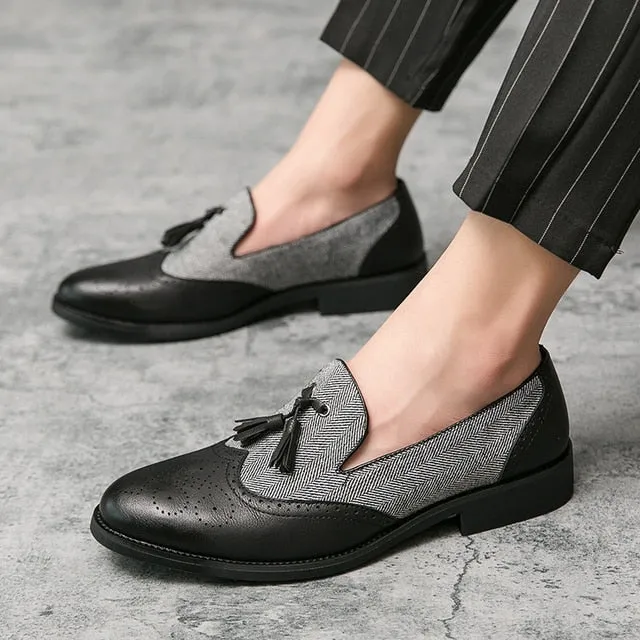 The Daniel Loafers High Quality Leather Tassel Shoes
