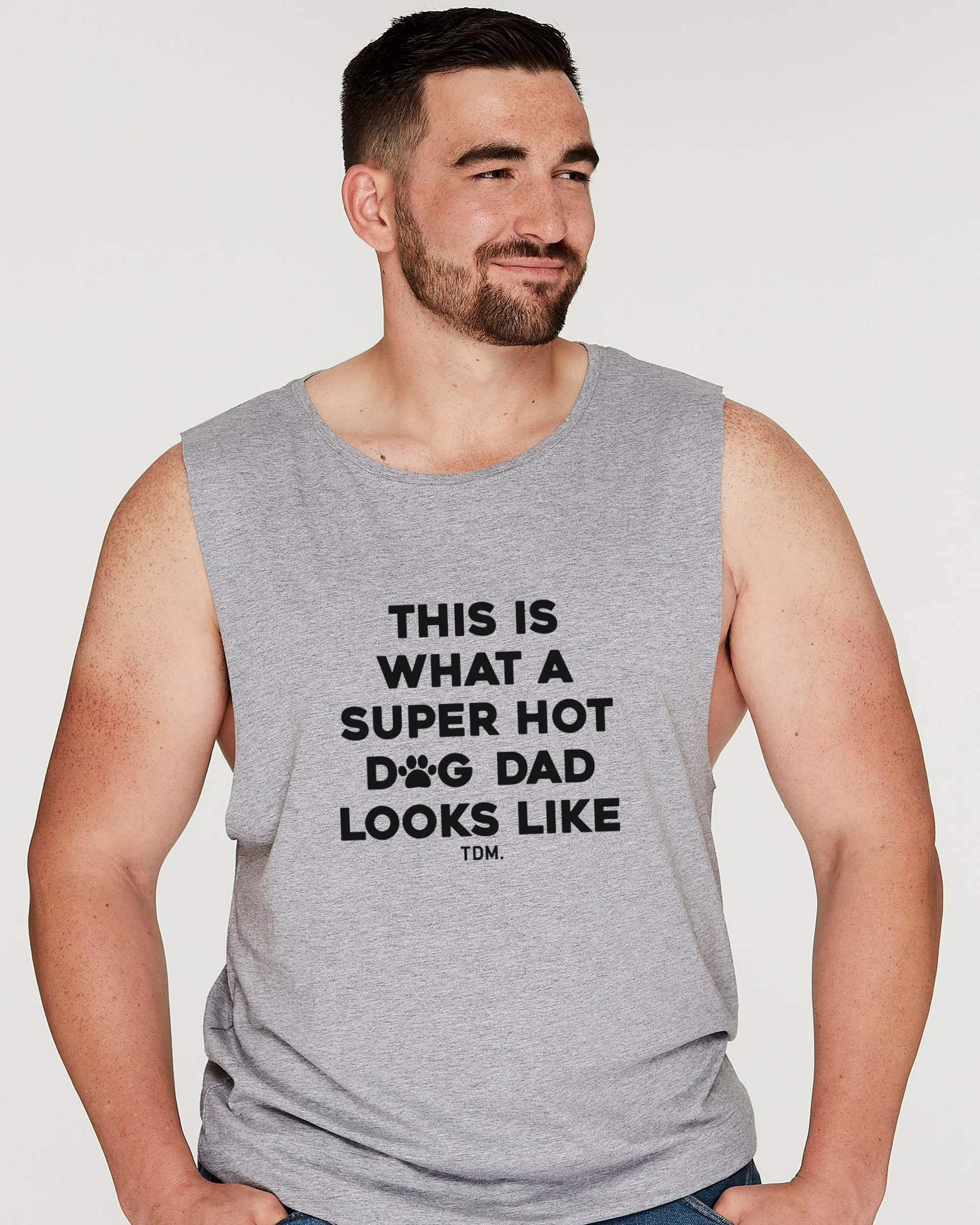 This Is What A Super Hot Dog Dad Looks Like: Tank