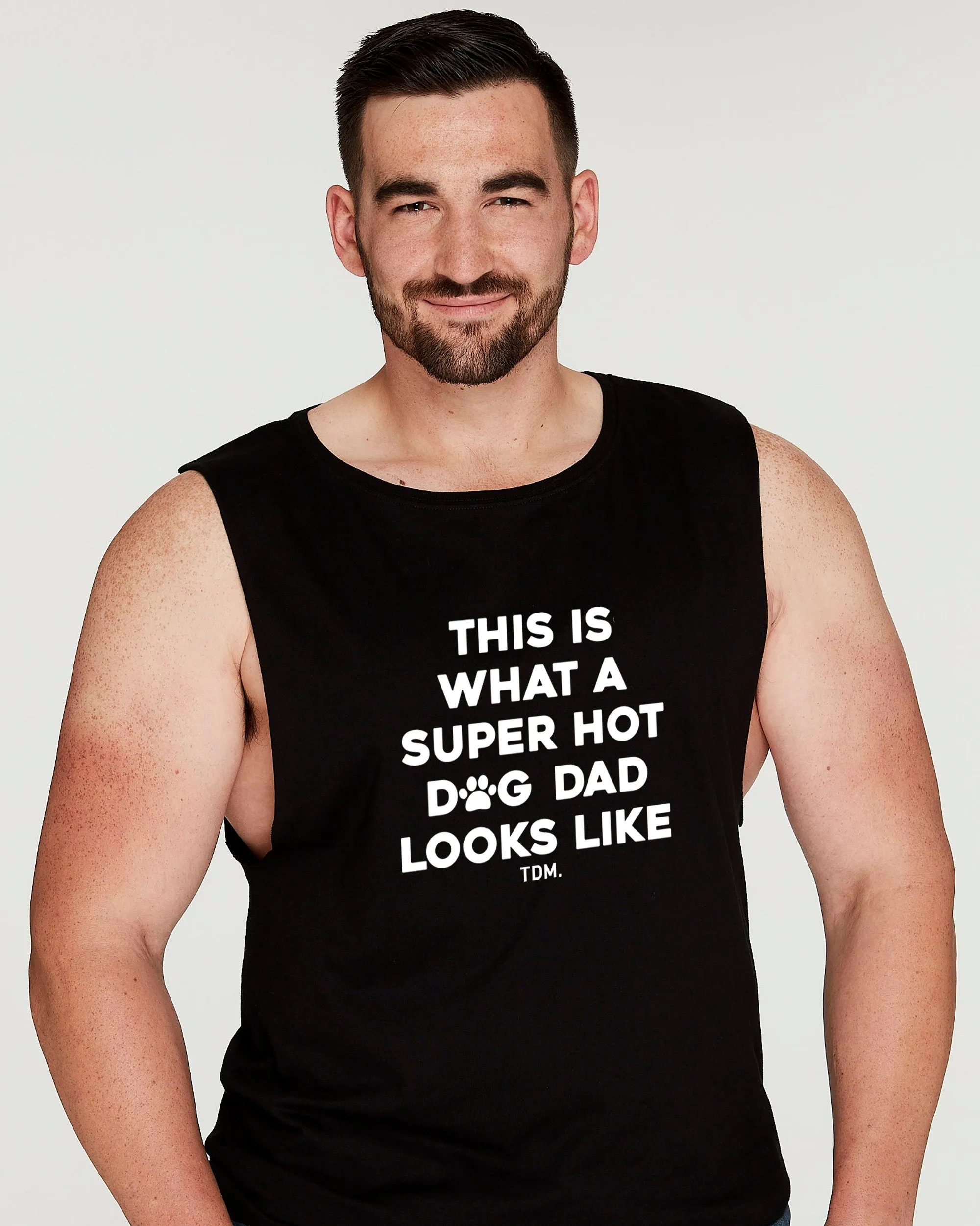 This Is What A Super Hot Dog Dad Looks Like: Tank