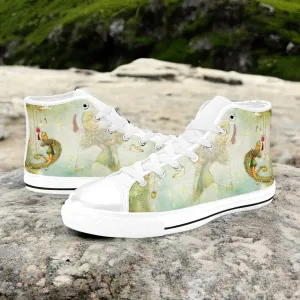 Tinkerbell Christmas Tinker Bell Shoes High Top Sneakers for Kids and Adults