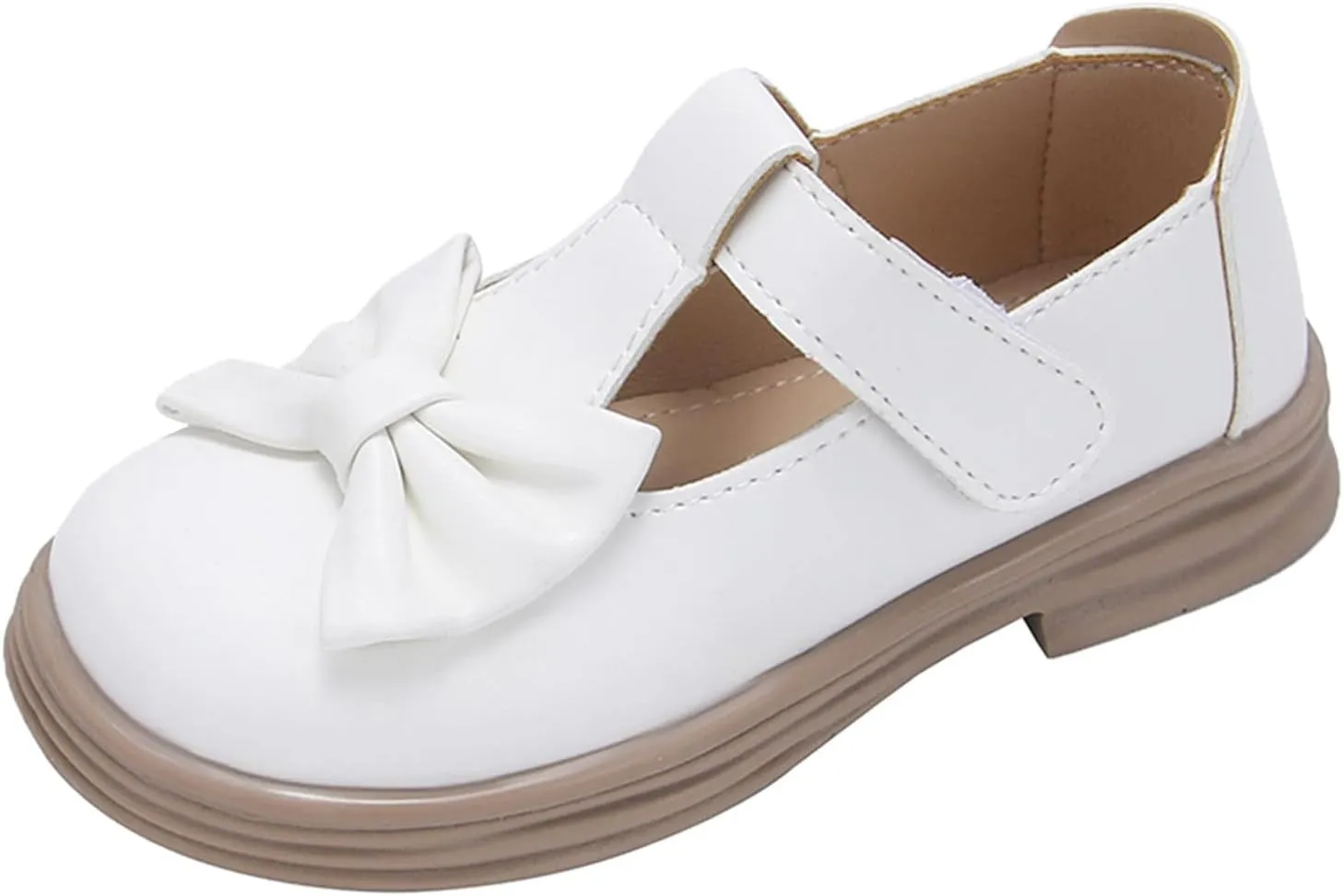 Toddler Girl Mary Jane Dress Shoes Kids Platform Uniform Shoes School Oxford Flats for Girl Party Wedding Shoes