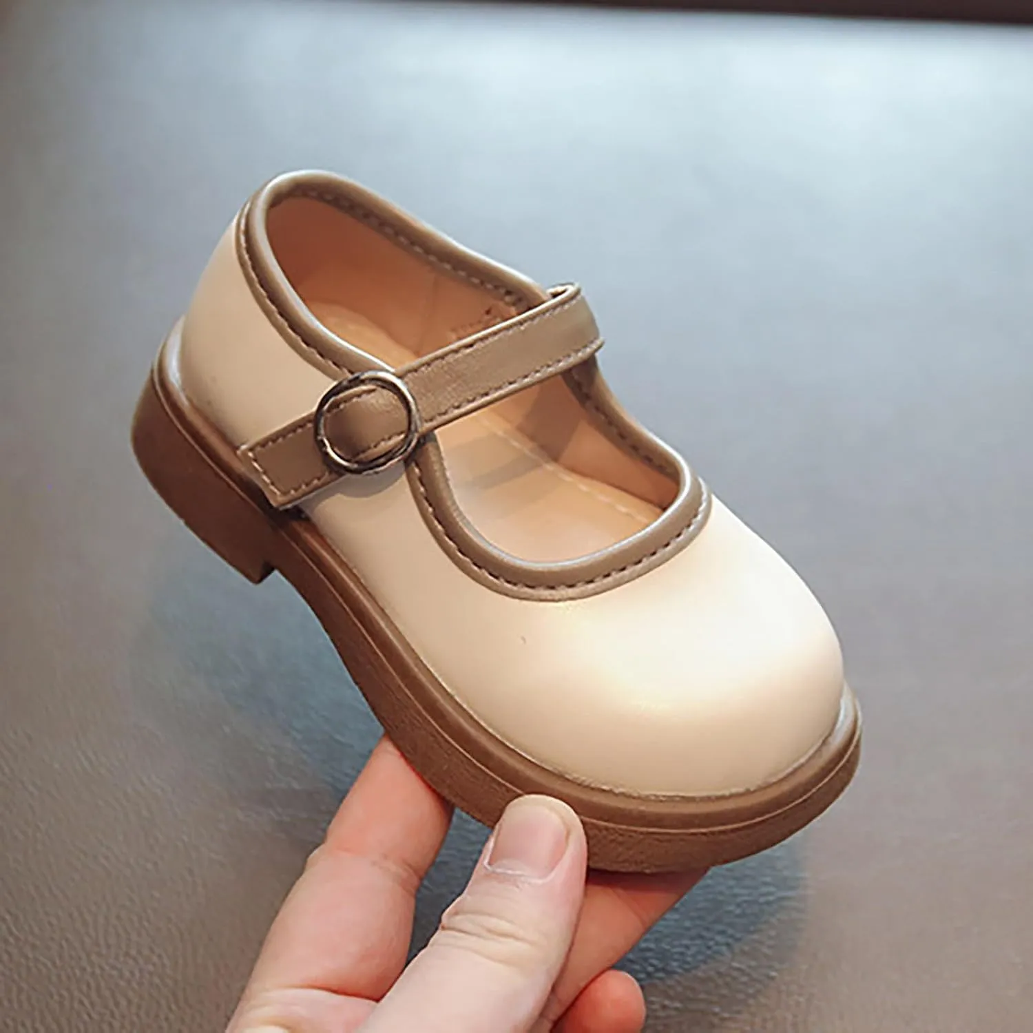 Toddler Girls Mary Jane Dress Shoes Flower Girl Shoes Little Girls School Oxford Flats for Wedding Party Shoes