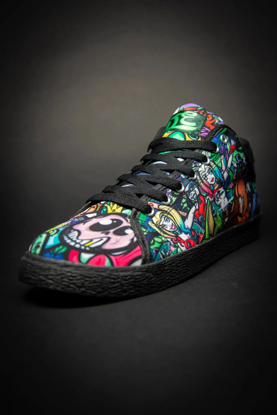 Toon Buddies Canvas Mid Top Men's Sneaker