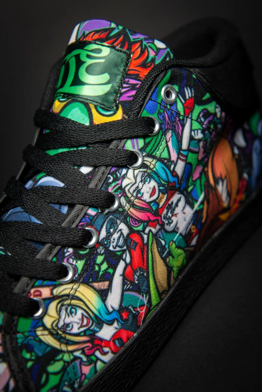 Toon Buddies Canvas Mid Top Men's Sneaker