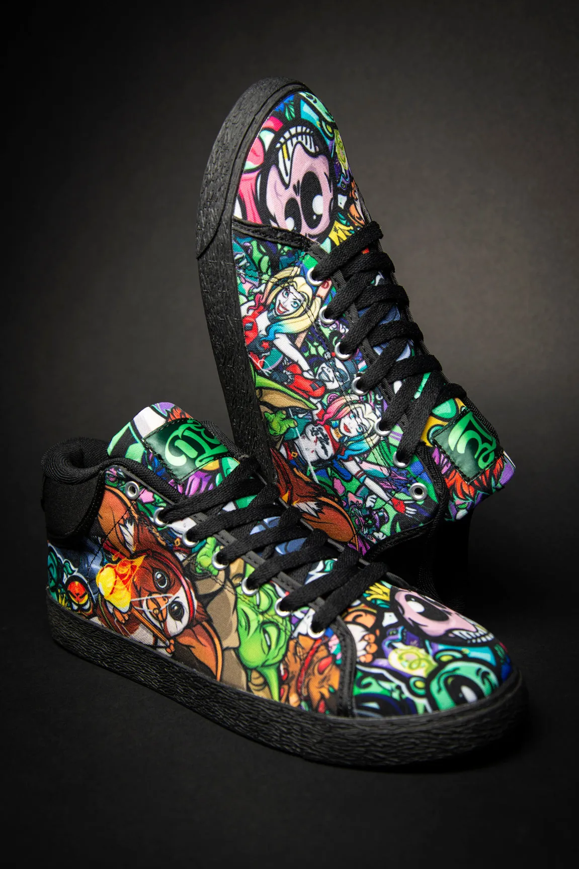 Toon Buddies Canvas Mid Top Men's Sneaker