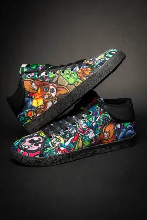 Toon Buddies Canvas Mid Top Men's Sneaker