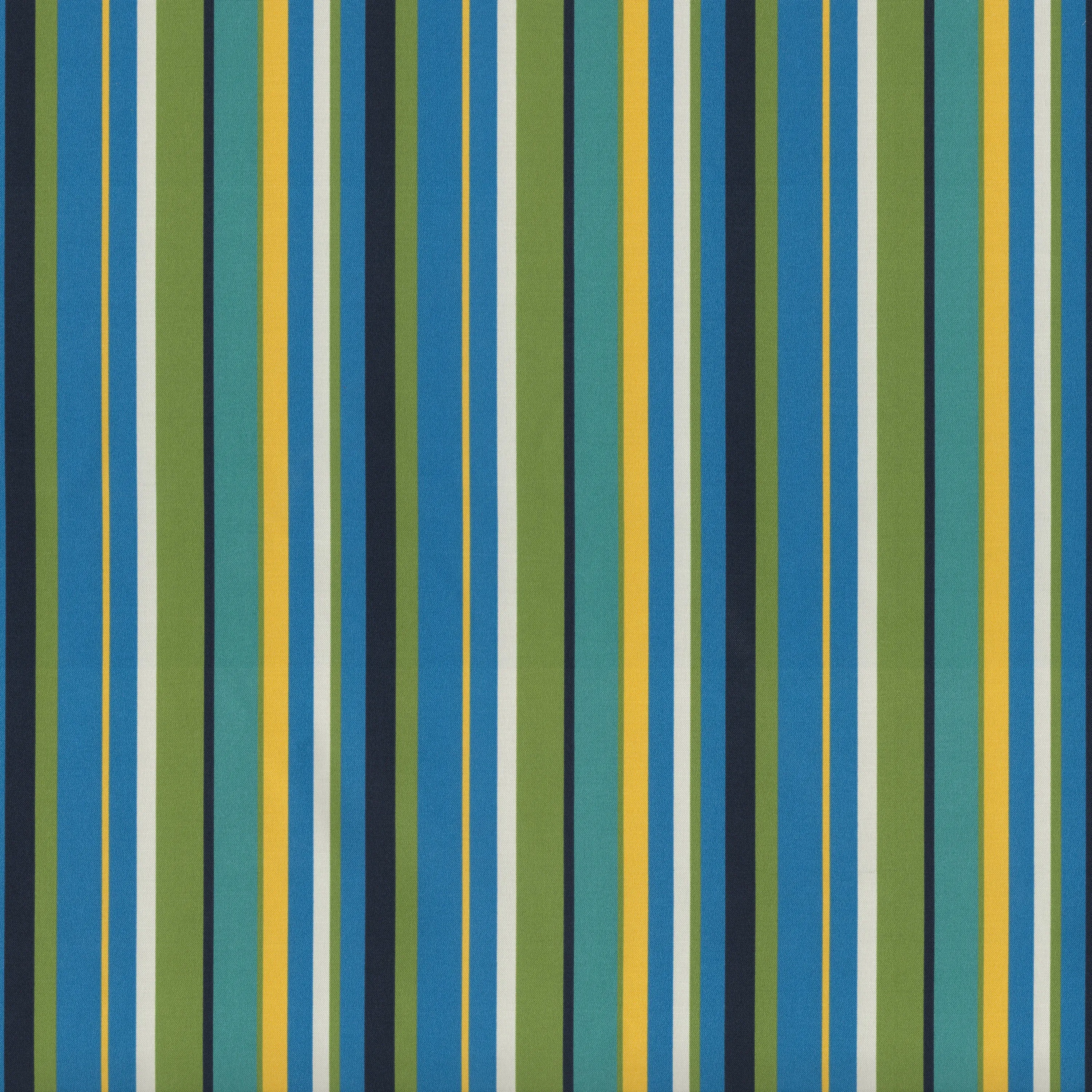 Topanga Stripe Lagoon Squared Corners Seat Cushion (Set Of 2)