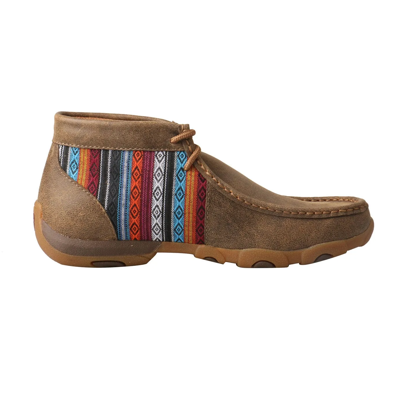 Twisted X Women's Bomber & Multi Chukka Driving Moc Shoe WDM0105