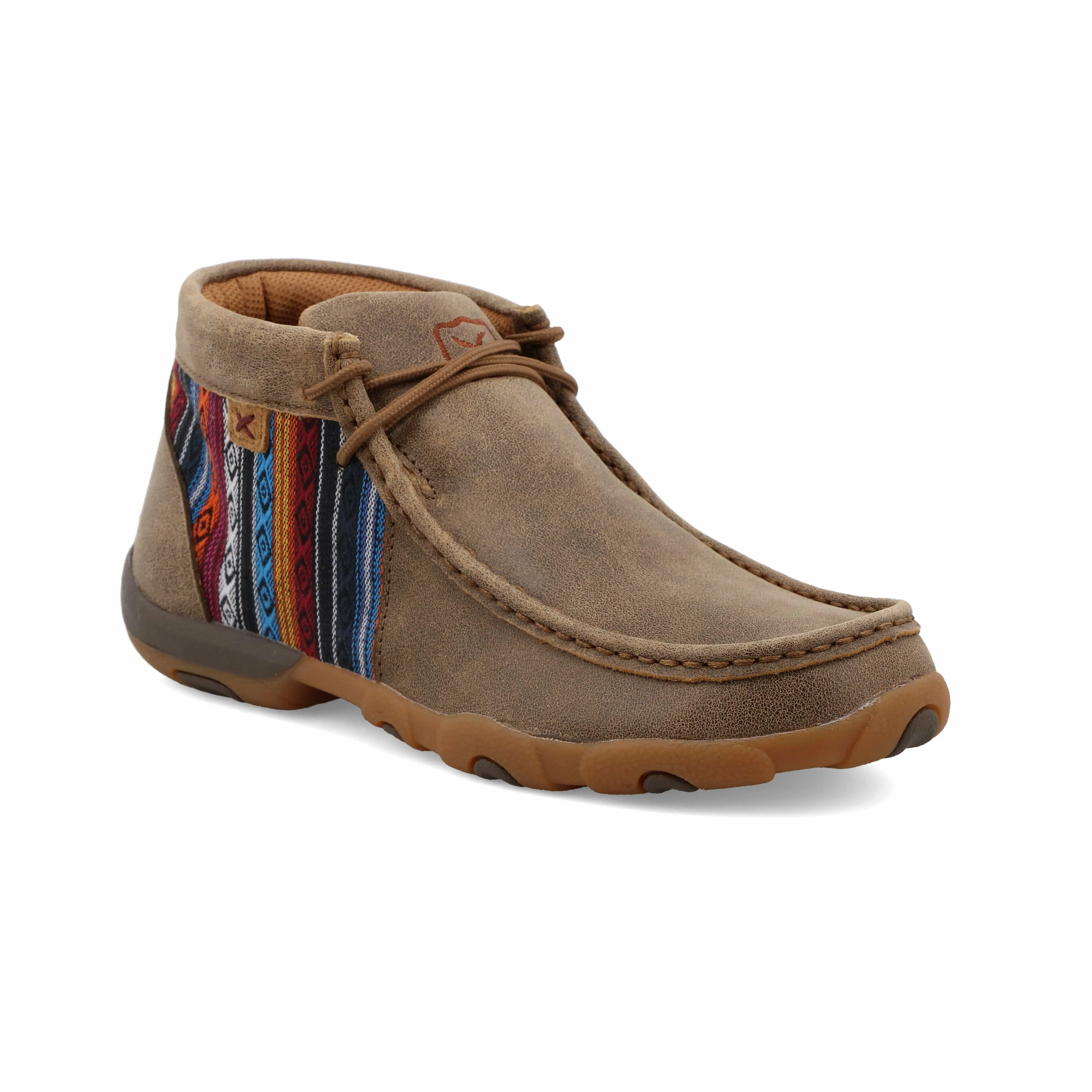 Twisted X Women's Bomber & Multi Chukka Driving Moc Shoe WDM0105
