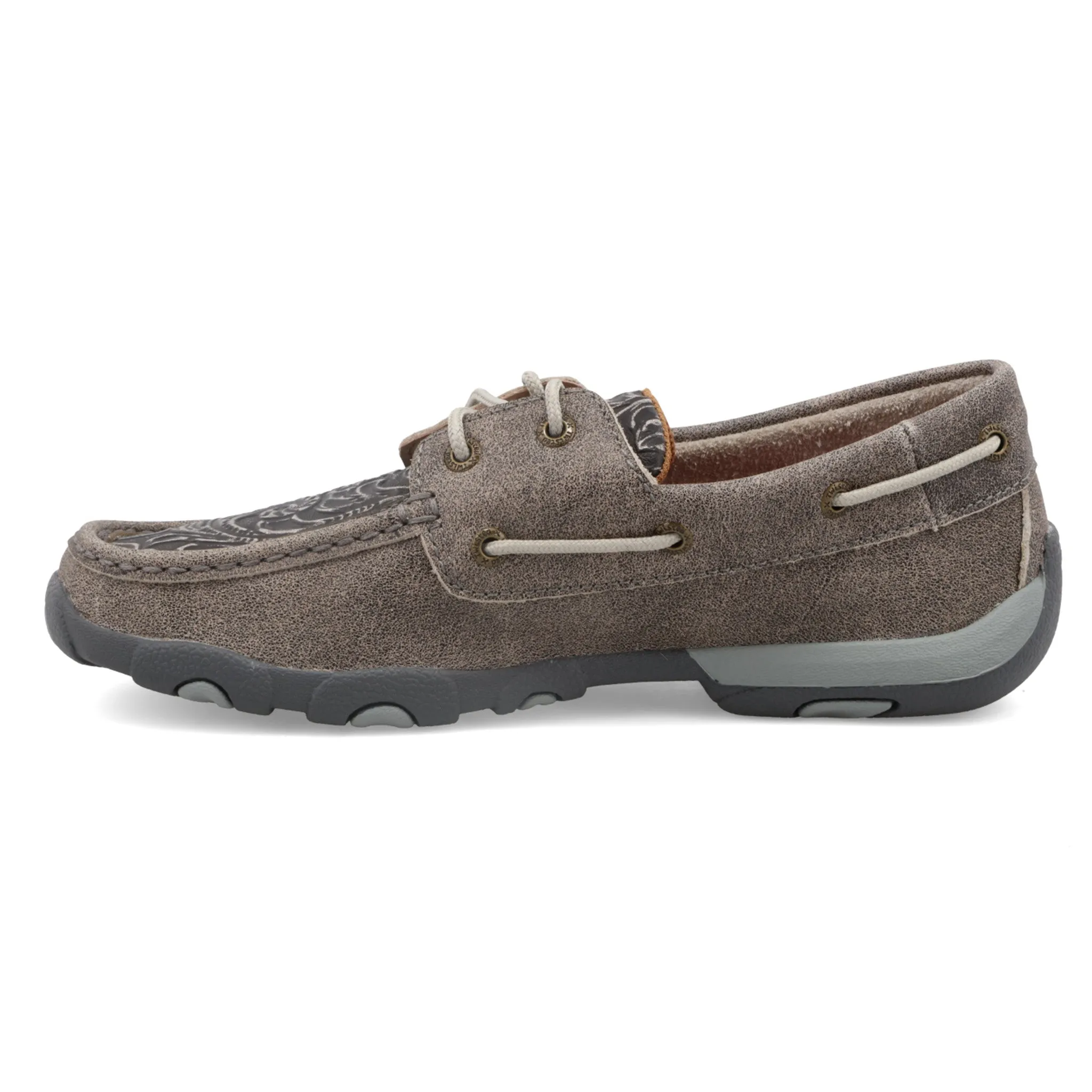 Twisted X Women's Grey Floral Shoe