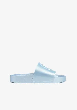 Unicorn’s Blue Pool Slide Sandals