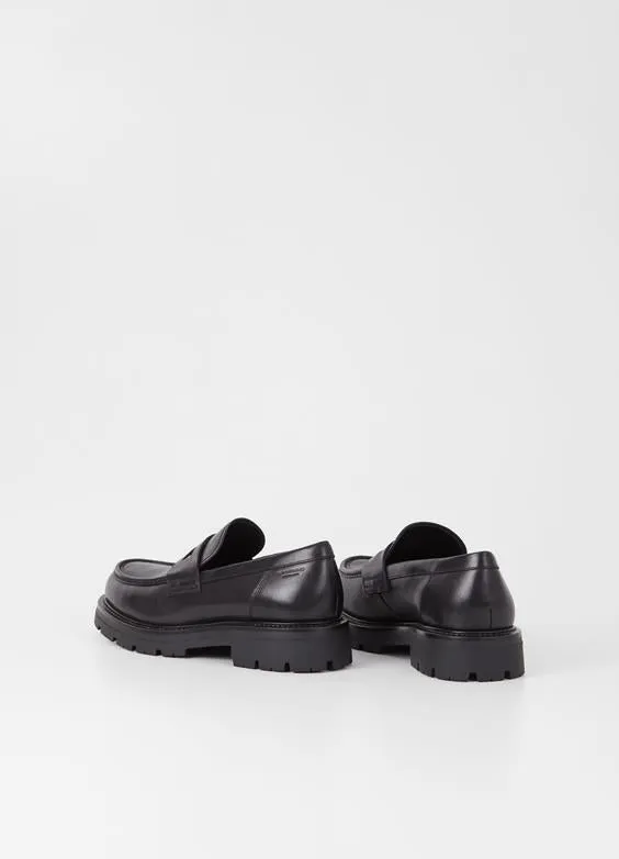 VAGABOND CAMERON LOAFER BLACK LEATHER
