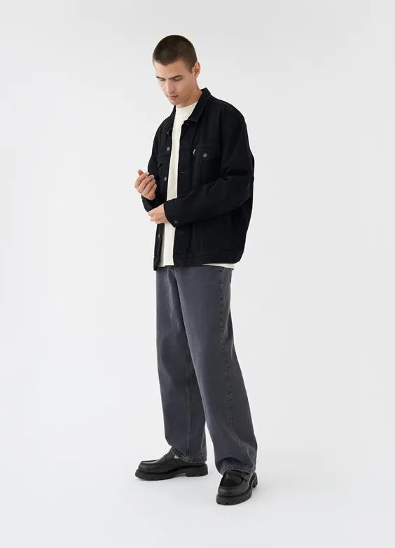 VAGABOND CAMERON LOAFER BLACK LEATHER