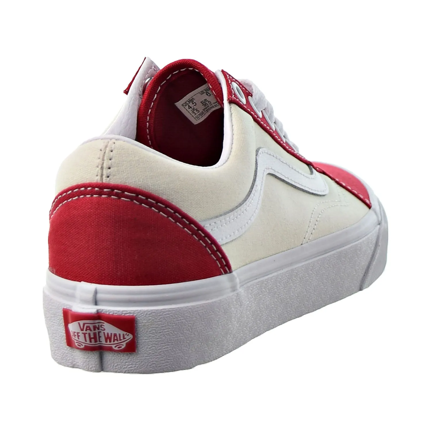 Vans Old Skool Classic Sport Men's Shoes Chilipepper-True White