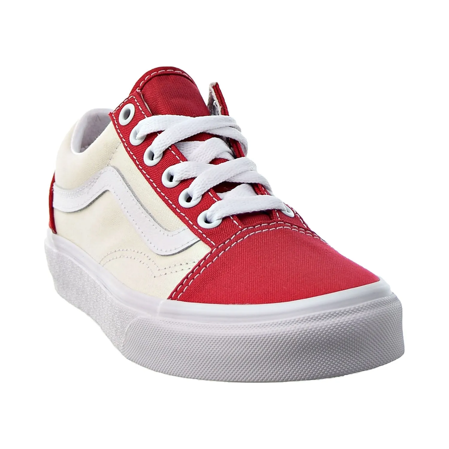 Vans Old Skool Classic Sport Men's Shoes Chilipepper-True White