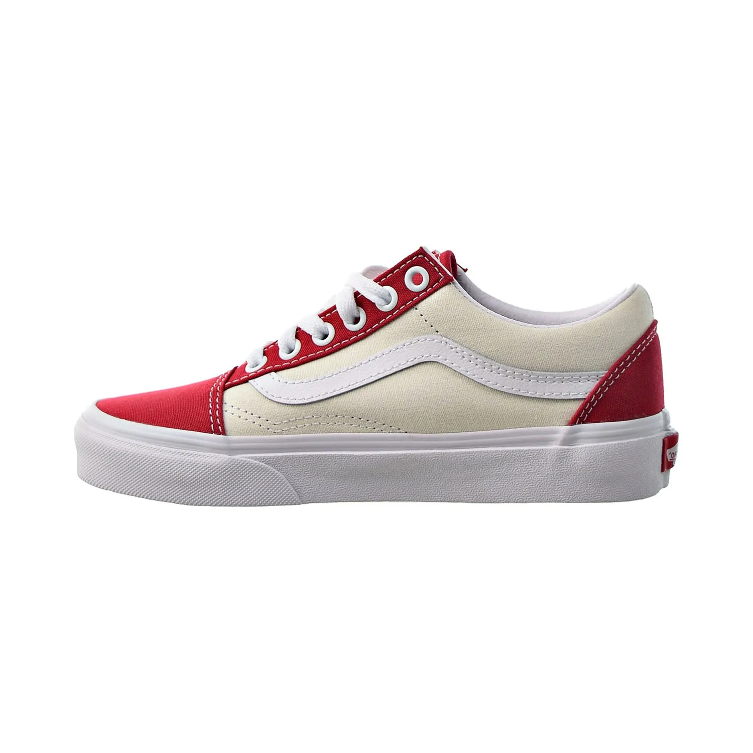 Vans Old Skool Classic Sport Men's Shoes Chilipepper-True White