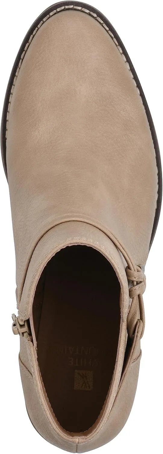 WHITE MOUNTAIN Women's Shoes Althorn Block Heel Bootie