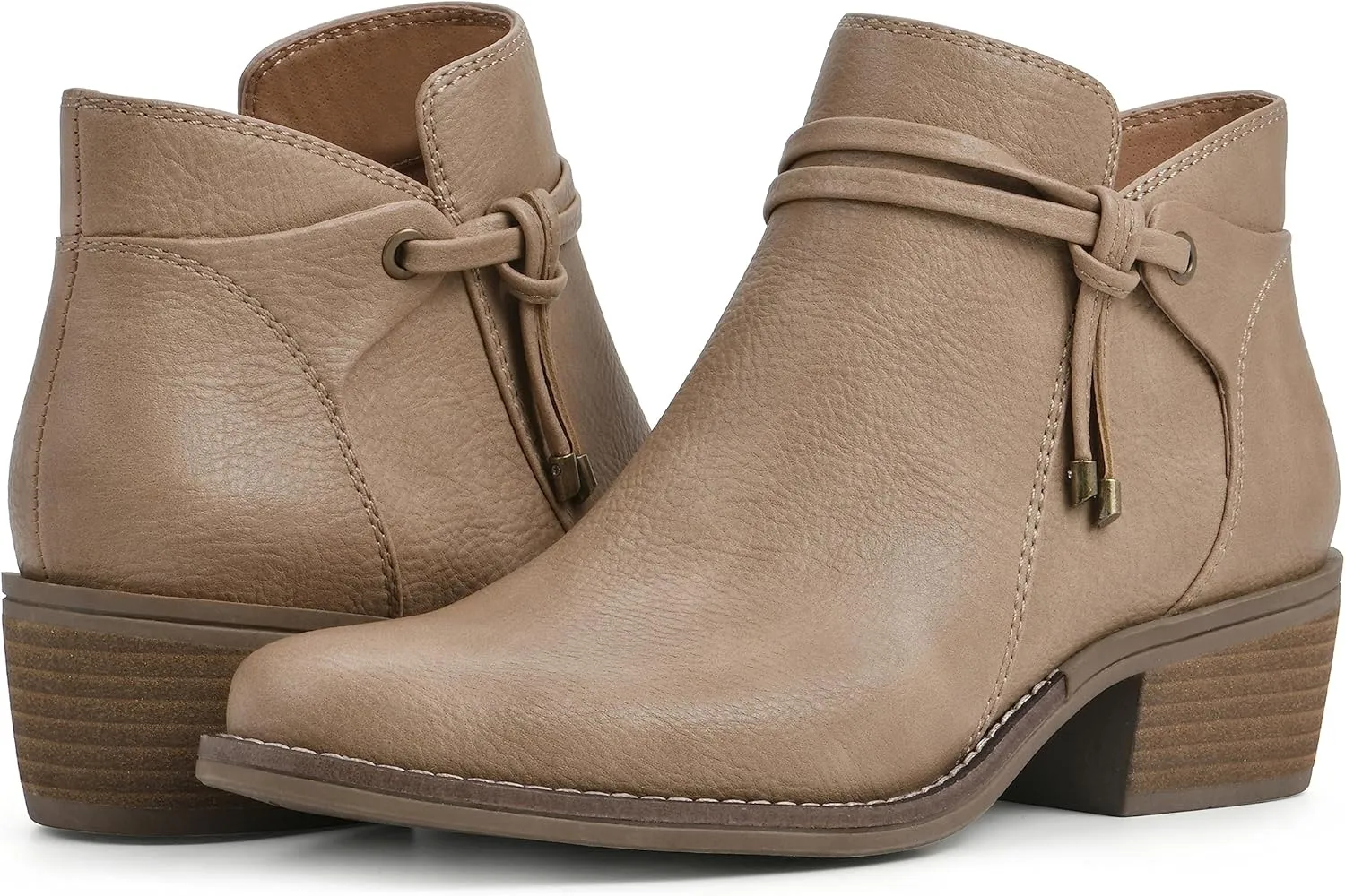 WHITE MOUNTAIN Women's Shoes Althorn Block Heel Bootie