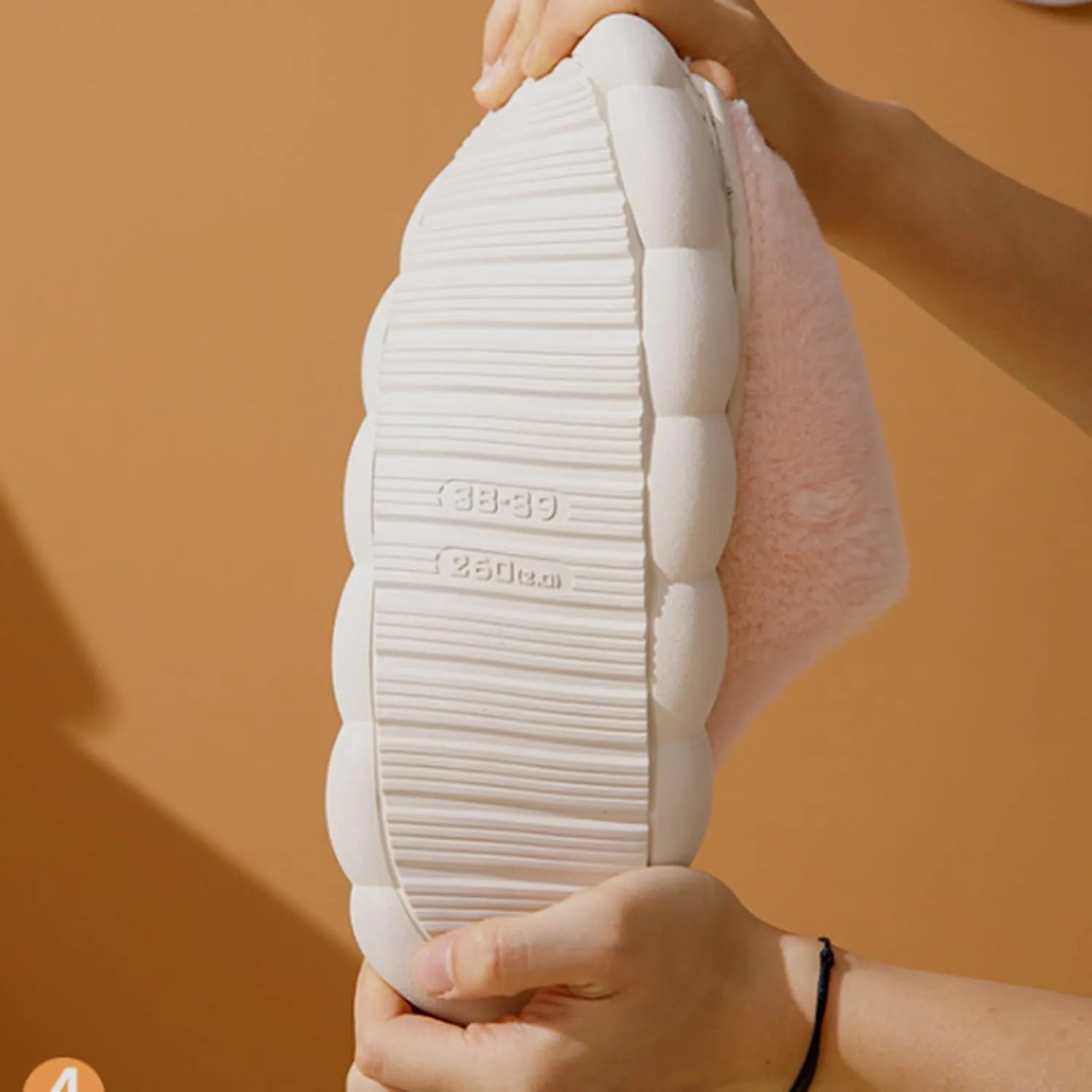 Women House Slippers Fuzzy Slipper Women Cozy Slippers for Women Indoor with Anti-Slip Sole Bedroom Slipper
