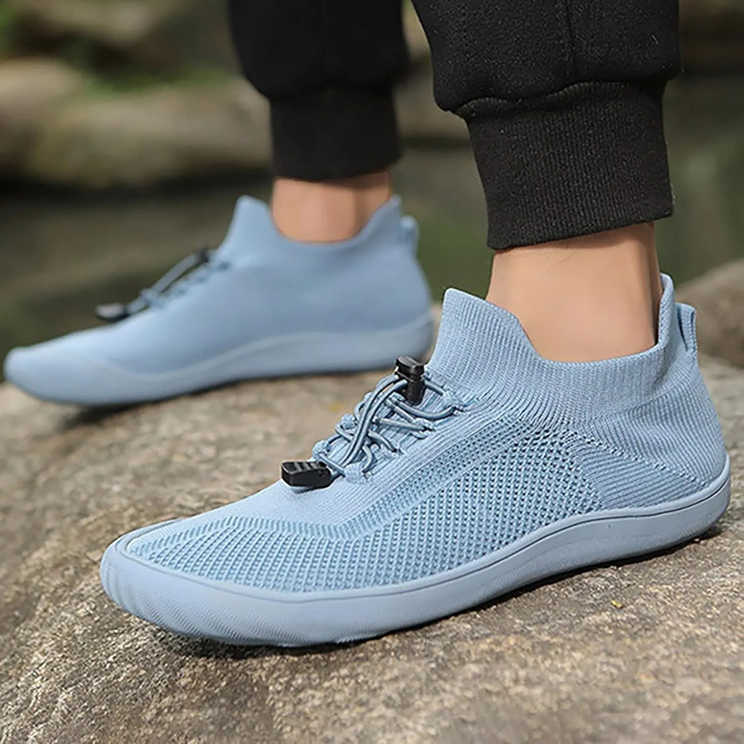 Women Walking Shoes Sock Sneakers Slip-On Breath Non Slip Work Shoes Women Winter Men Casual Shoes White Platform Sneakers White Tennis Shoe Loafers Shoe