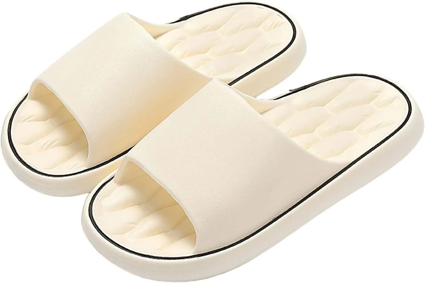 Women's Beach Sandals Casual Slippers Flat Open Toe Sandals Microwave Slippers for Women Home Slippers for Men