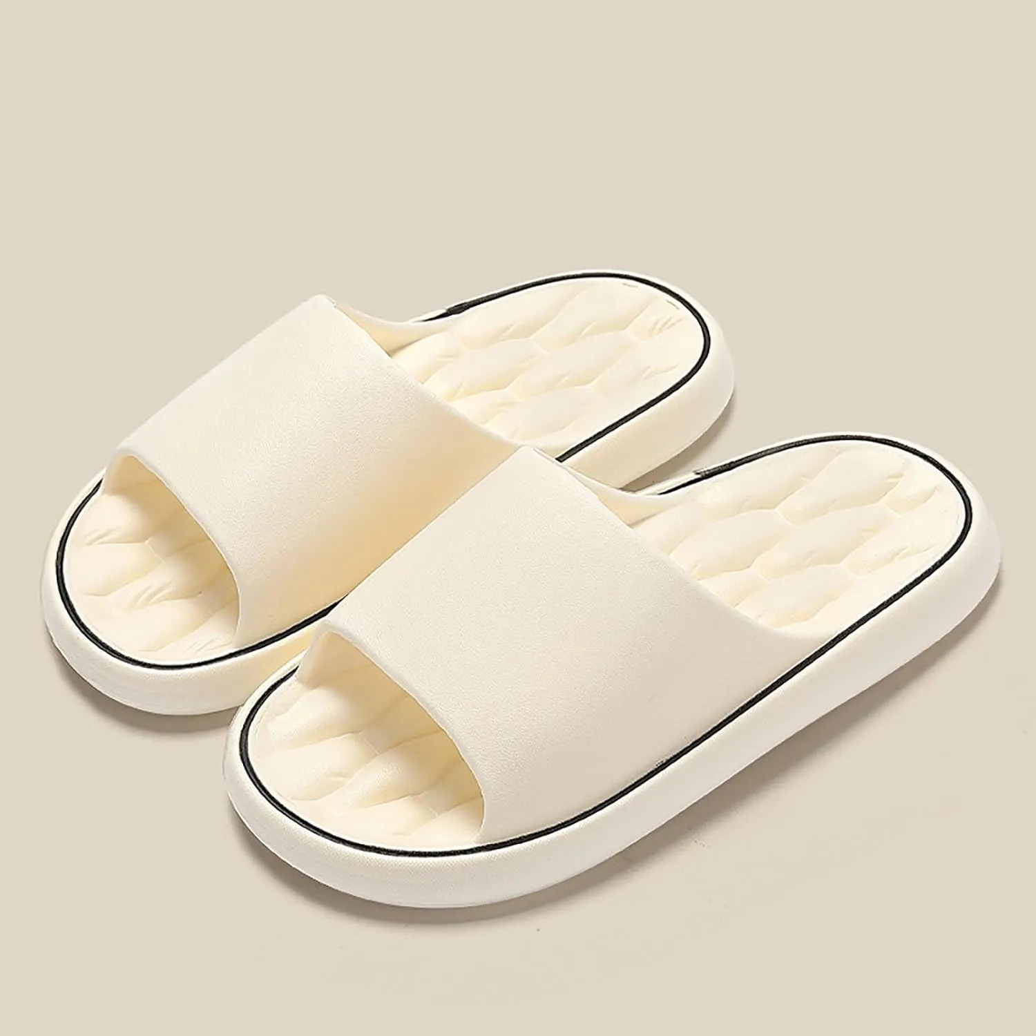 Women's Beach Sandals Casual Slippers Flat Open Toe Sandals Microwave Slippers for Women Home Slippers for Men